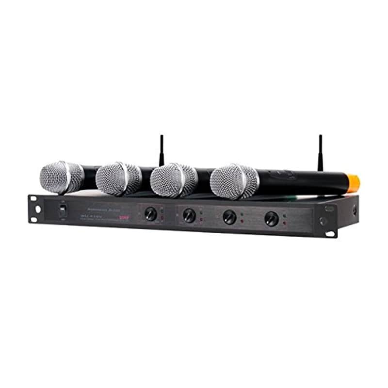 American Audio WU-419V 4-Channel UHF Handheld Wireless Mic System image 1