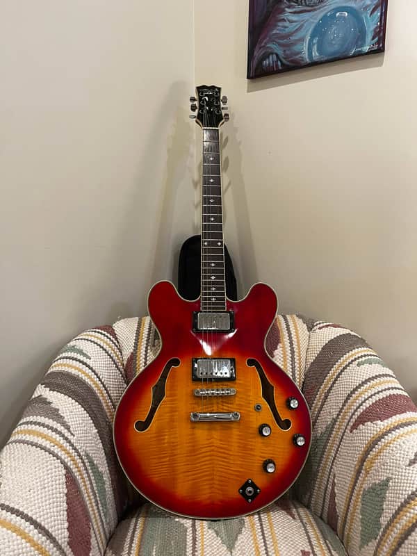 Samick SAT450 1992 - Cherry Burst image 1