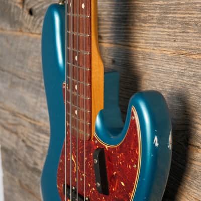 Used Fender 2023 Custom Shop 1964 Jazz Bass Relic - Ocean Turquoise w/OHSC image 6