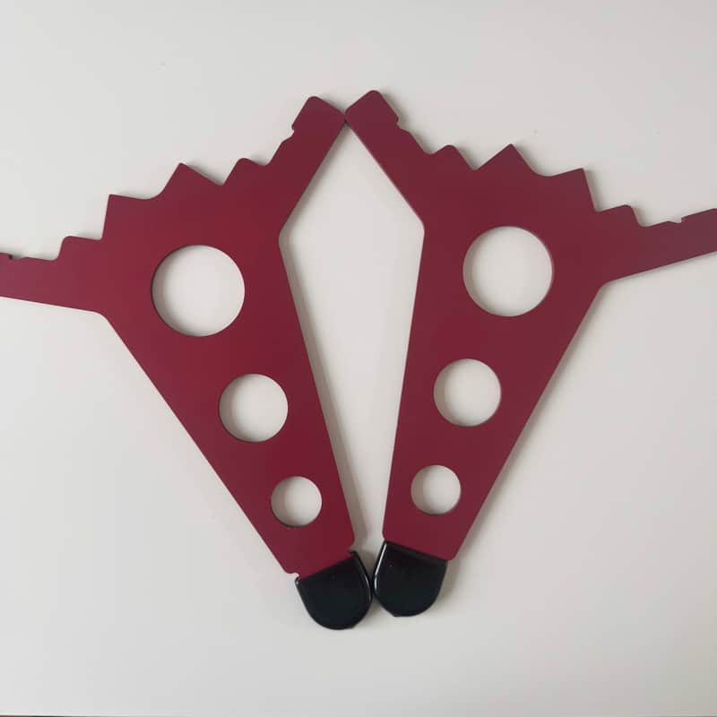Intellijel Performance Eurorack Case - 7U Joiner Plates (Pair) - RED image 1