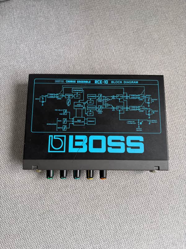 BOSS RCE-10 コーラスエフェクター Boss RCE-10 Micro Rack Series Digital Chorus Ensemble | Reverb