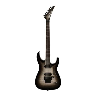 Jackson Pro Plus Series Dinky DKAQ 24-Frets 6-String Electric Guitar with Floyd Rose 1000 Series Double-Locking Tremolo (Right-Handed, Ghost Burst) image 1