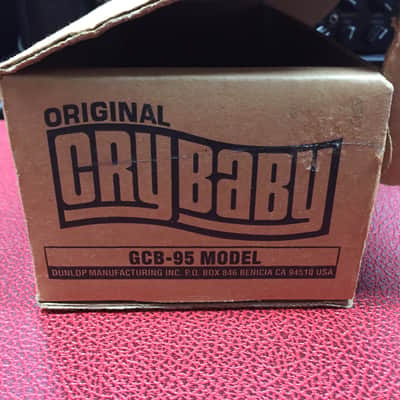 1994 Mint Dunlop GCB-95 Crybaby Black | Reverb