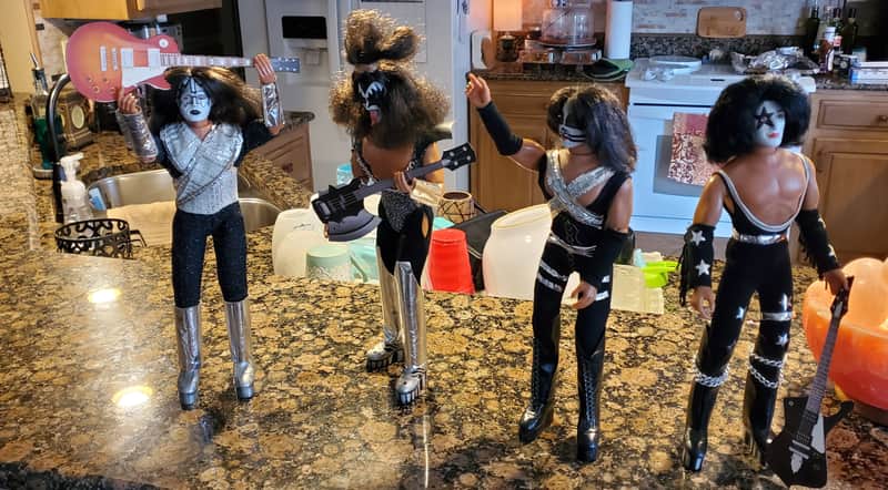 KISS Mego 12" Original vintage Dolls 1977 image 1