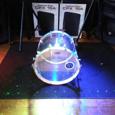 Crush Acrylic Drum Kit 7-Piece Clear Acrylic image 3