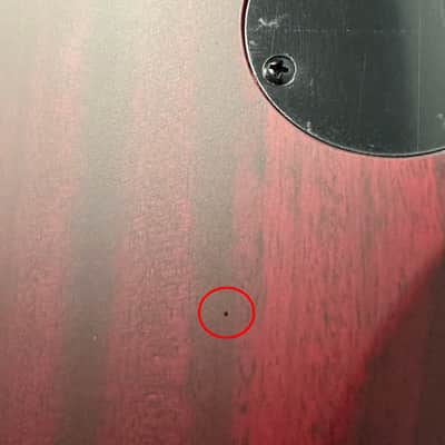 LTD EC-401 - See Thru Black Cherry Sunburst #81167 (Factory Demonstration Model) image 8