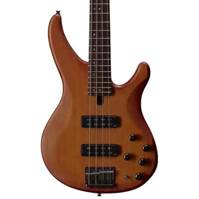 Yamaha TRBX504 4-String Premium Electric Bass - Brick Burst image 1