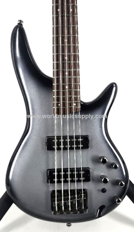 Ibanez Ibanez SR305EMSS Standard Series 5 String Electric Bass Metallic Silver image 1