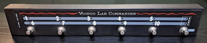 VOODOO LAB COMMANDER PEDAL SWITCHER / CONTROLLER (USED) image 1