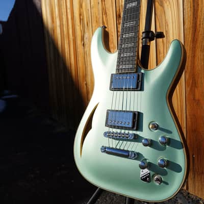 Schecter DIAMOND SERIES C-1 EA Classic - Pellham Blue 6-String Electric Guitar (2023) image 5