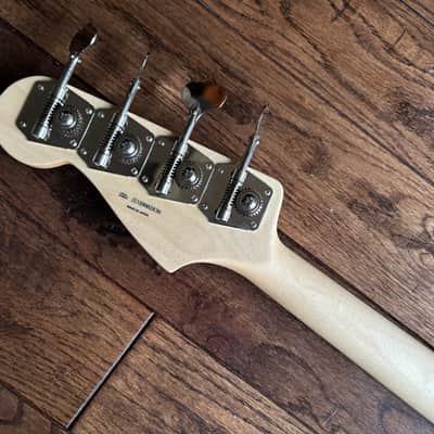 2020 Fender MIJ Hybrid II Jazz Bass with Maple Fretboard Indigo Japan image 10
