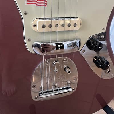 Fender 50th Anniversary Jaguar 2012 - Burgundy Mist Metallic image 3