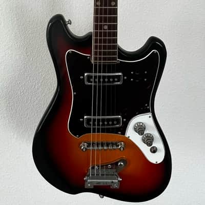 Heit Deluxe (Kawai/Teisco) Vintage 2 Pickup Mid 60's - Sunburst image 1