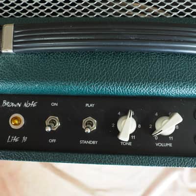 Marshall Brown Note Brown Note Lite 18 Unknown - Jaguar Green - Celestion Vintage 30 image 3