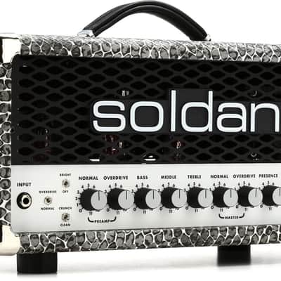 Soldano SLO-30 Super Lead Overdrive 30-watt Tube Head - Snake Skin with Metal Grille image 1