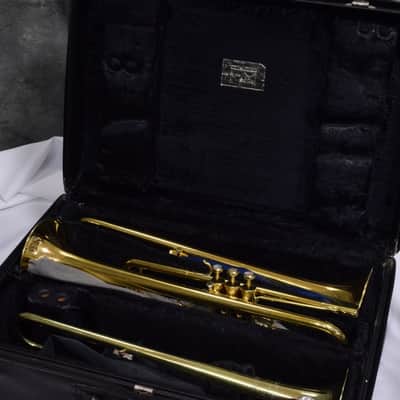 Schilke S42L Gold plated Bb Trumpet + Beryllium and Mt Vernon Bach Bells image 10