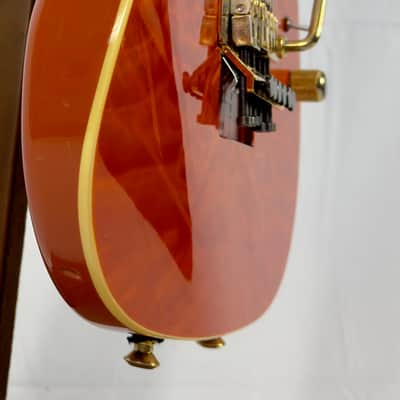 Schecter NV-3-22 Electric Guitar MIJ Japan 2018 - Orange Flame Maple image 4