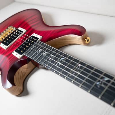 PRS Wood Library Custom 24 Electric Guitar | Angry Larry | 10-Top Flame | Brand New | $95 Worldwide Shipping! image 3