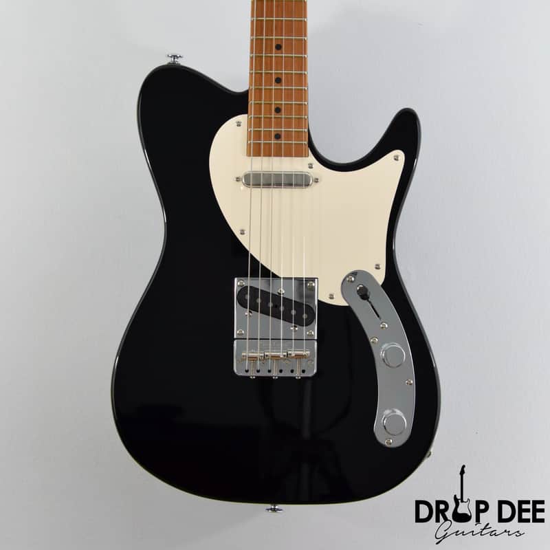 Ibanez Josh Smith Signature FLATV1 Electric Guitar w/ Case - Black image 1