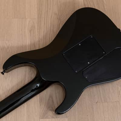 1990s Grover Jackson Soloist Standard SSH Neck Through Guitar Metallic Black, Japan image 13