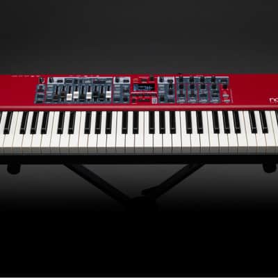 Nord Electro 6D 73 Semi-Weighted 73-Key Digital Piano - Red image 4