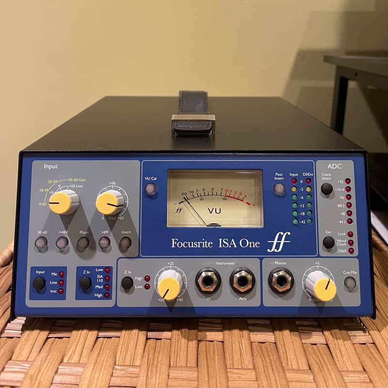 Focusrite Focusrite ISA One Classic Single-Channel Mic Pre 2008-Present - Blue image 1