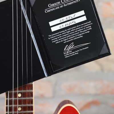 GIBSON CUSTOM SHOP ES-336 Figured Top - 2012 - Faded Cherry image 25