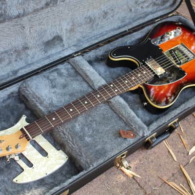 1997 Fender Telecaster Plus V2 USA Deluxe American Tri-Burst w/ Lollar Imperial Pickups & Original Lace Sensor Pickups/Electronics plus TKL Hardshell Case image 7
