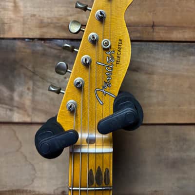 Fender Custom Shop CuNiFe Special Run Black Guard Tele Bigsby Heavy Relic w/case image 5