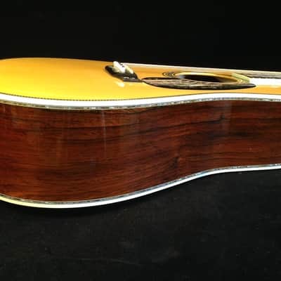 New! Brazilian D-100 Deluxe Martin Acoustic Guitar With Case image 3