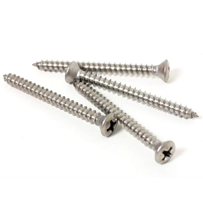 Callaham Stainless Steel Neck Plate Screws (set of 4) image 1
