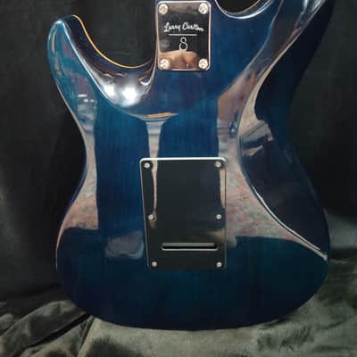 Sire Larry Carlton S7 Flame Maple Top Electric Guitar Transparent Blue image 6