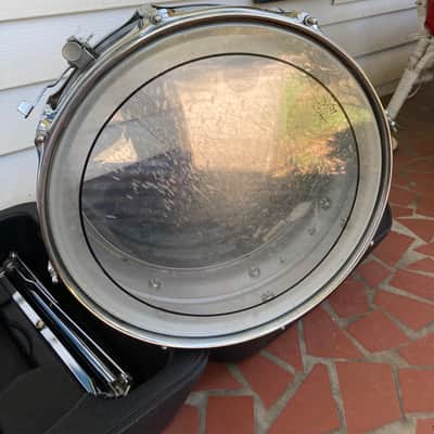 Ludwig Acrolite 5x14" 8-Lug aluminum snare drum, early 80's image 7