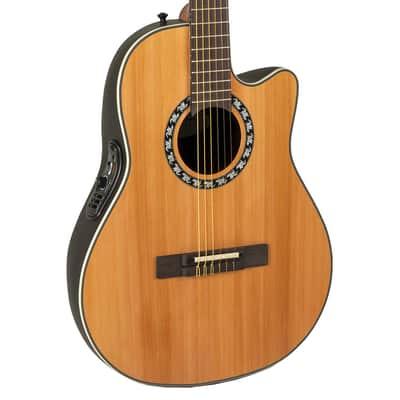 Ovation Pro Series 1773AX-4 Nylon Legend A/E Classical - Natural - Open Box image 1