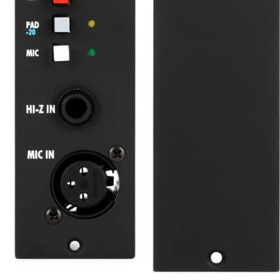 API 512c 500 Series Microphone Preamp  Bundle with API 5B1-A 500-Series Blank Panel image 1