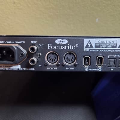 Focusrite Saffire Pro 40 Firewire Audio Interface 2010s - Black image 3