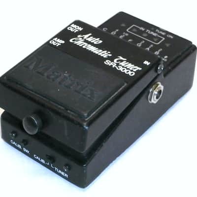 1990's Matrix SR-3000 Auto-Chromatic Electric Instrument Tuner Pedal image 2