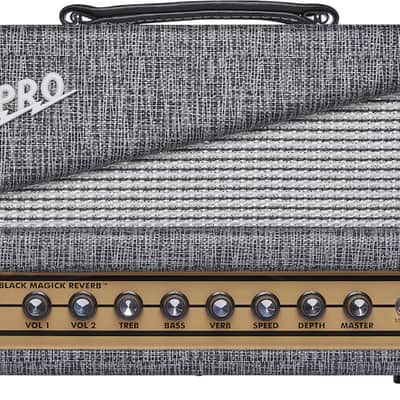 Supro 1696RTH Black Magick Reverb Head - 25W Reverb and Tremolo image 1