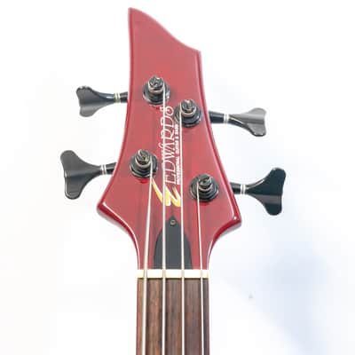 ESP Edwards E-T-98FR Electric Bass Guitar with Gigbag | Reverb Norway