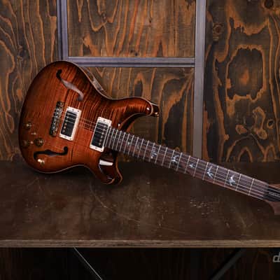PRS Wood Library Hollowbody II Copperhead Burst Wood Library image 13