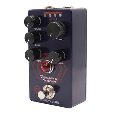 Overdrive Guitar Effect Pedal 4 Mode Switch image 3