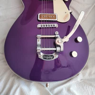 Gretsch G5210T-P90 Electromatic Jet Two 90 (DylanTalksTone) with Laurel FB in Amethyst image 10