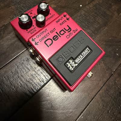 Boss DM-2W Delay Waza Craft 2015 - Present - Pink image 1