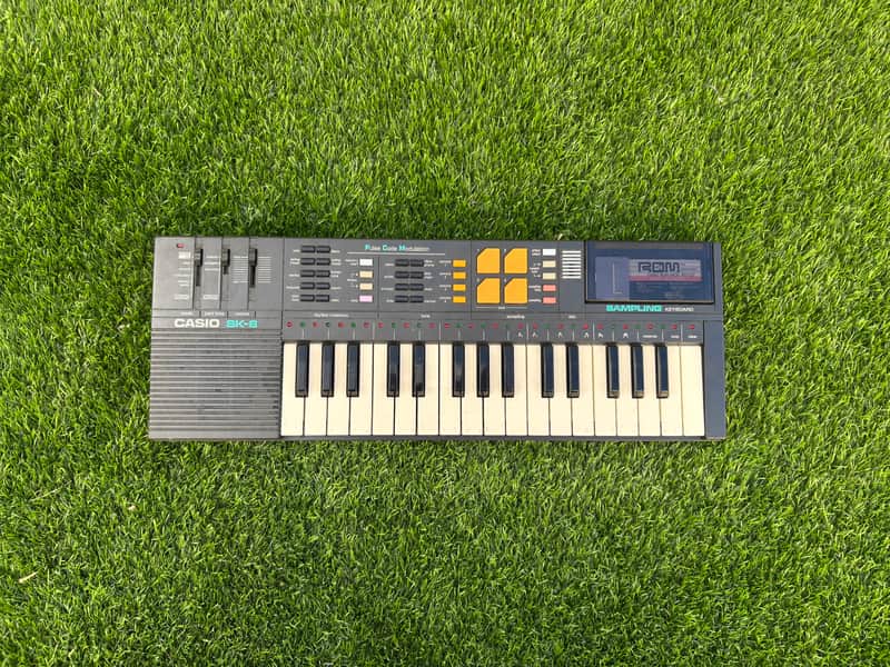Casio SK-8 32-Key Sampling Keyboard 1980s - Black SK-1 SK1 image 1