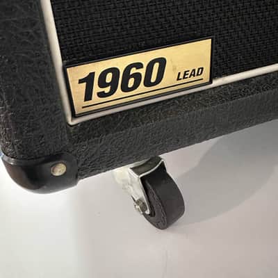 Marshall 1960A Lead 300-Watt 4x12" Angled Guitar Speaker Cabinet 1998 - Present - Black image 7