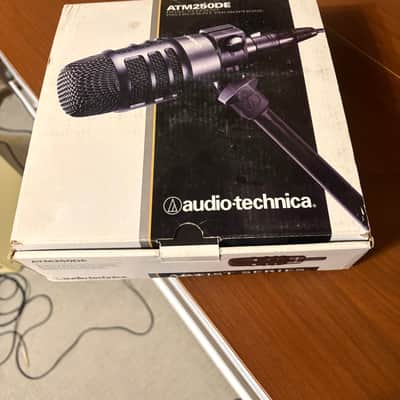 Audio-Technica ATM250DE Dual Element Microphone 2010s - Black image 3