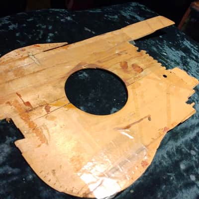 Gibson 1961 Gibson J50 Spruce Top Parts Repair Restore Art Project 1961 image 9