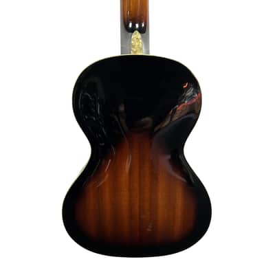 Kala KA JTE Archtop Tenor Ukulele - Tobacco Burst image 4
