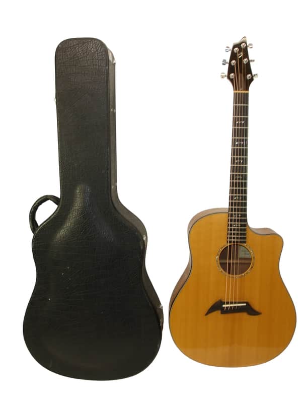 2007 Breedlove SD25 Custom Dreadnought Acoustic Electric Guitar, Natural w/ Case image 1