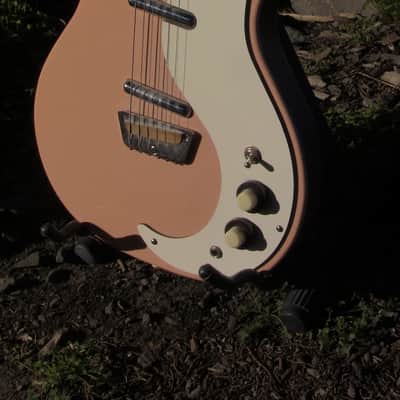 Danelectro DC59 90's Salmon Pink image 8